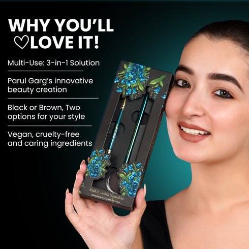 Parul Garg Beauty Classic Black: Signature Essential Eye & Brow Pack