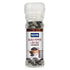 Keya Black Pepper & Sea Salt Grinder 80g Perfect for Seasoning Vegetables Soups Curries Seafood & More Twist Top Grinders for Effortless Flavor Enhancement in Every Dish