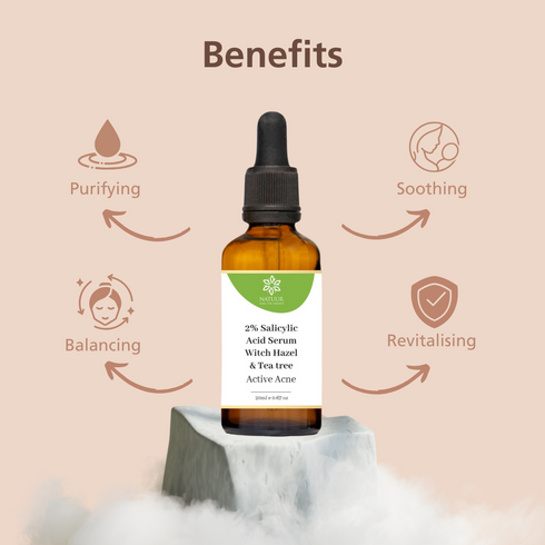 Natuur 2% Salicylic Acid Serum for Active Acne & Blemishes