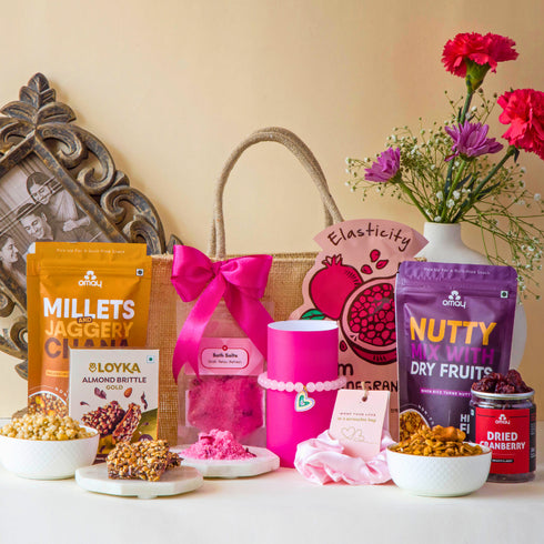 Omay Foods Bliss & Pamper Rakhi Gift Hamper