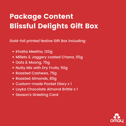 Omay Foods Blissful Delights New Years Gift Box