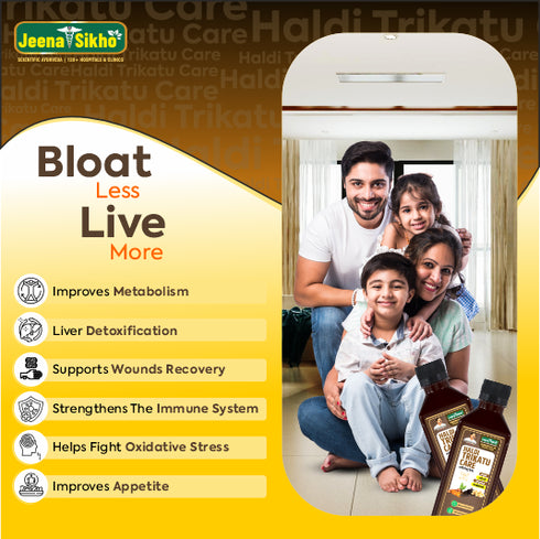 Jeena Sikho Haldi Trikatu Care Juice