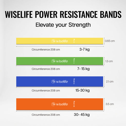 Wiselife HQ TPE Resistance Power Band