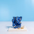 Samskara Home Blue Gold Ganesha Idol
