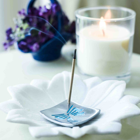 Samskara Home Blue Ribbon Incense Holder