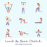 Wiselife Classic Yoga Belt Set of 10