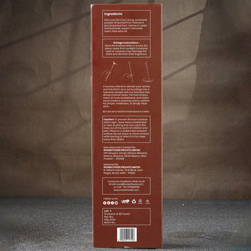 ROSIER Prajna Blue Lotus Dhoop Incense Sticks