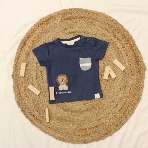 Bachpan kids wear New born casual wear set- Blue