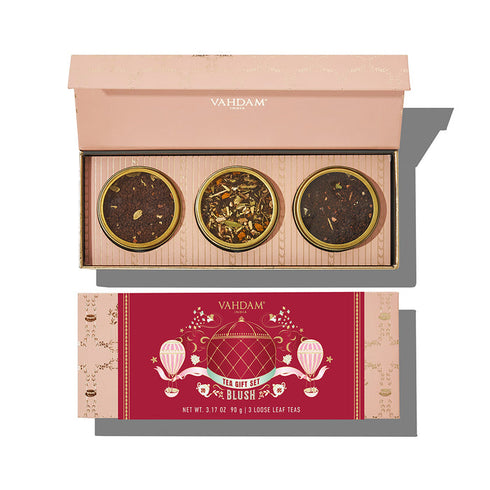 Vahdam Tea Blush Tea Gift Set
