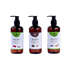 Natuur Body Wash Trio Rose Vetiver | Coffee Salt | Frankincense