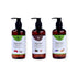 Natuur Body Wash Trio Rose Vetiver | Coffee Salt | Frankincense