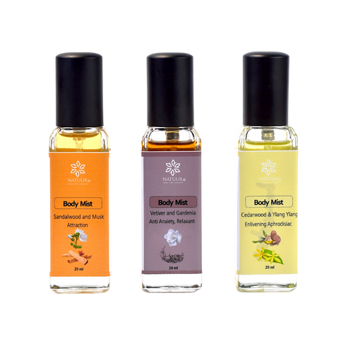 Natuur Body Mists for Him Cedarwood | Vetiver | Sandalwood