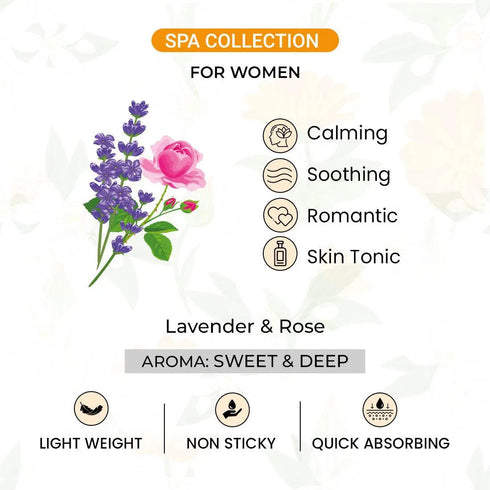 Keya Seth Aromatherapy Lavender & Rose Body Massage Oil for Women