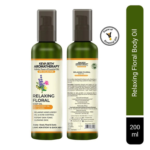 Keya Seth Aromatherapy Relaxing Floral Summer Body Oil
