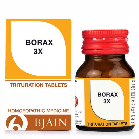 Bjain Borax Trituration Tablets