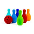 Rubbabu Bowling Set |Six pins with one ball 5.5