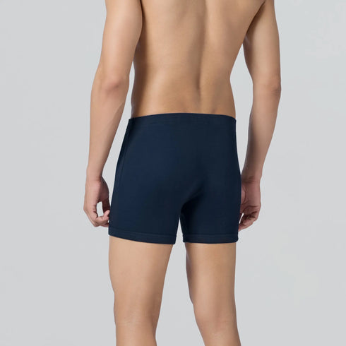 XYXX Nova Cotton Boxer Briefs (Inner Elastic) - Midnight Blue