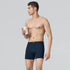 XYXX Nova Cotton Boxer Briefs (Inner Elastic) - Midnight Blue