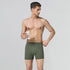 XYXX Nova Cotton Boxer Briefs (Inner Elastic) - Olive Green