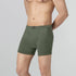 XYXX Nova Cotton Boxer Briefs (Inner Elastic) - Olive Green