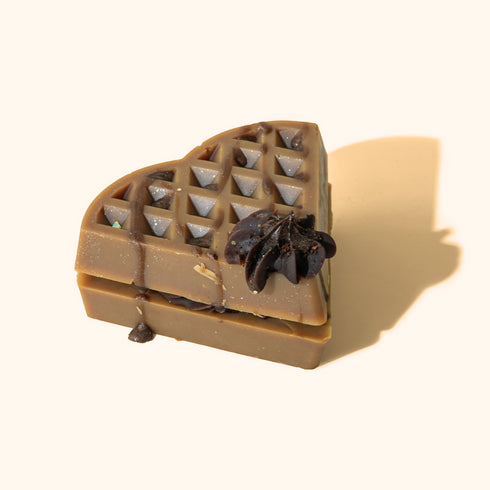 The Sass Bar Caramel Chocolate Waffle Soap