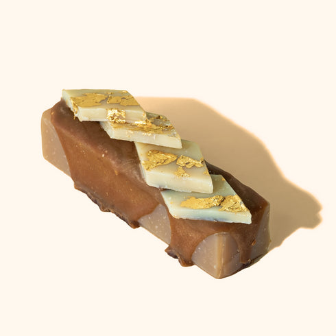 The Sass Bar Kaju Katli Chocolate Barfi Soap