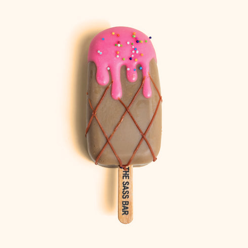 The Sass Bar Chocolate Melted Icecream Popsicle Soap