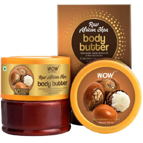 Wow Skin Science Raw African Shea Body Butter