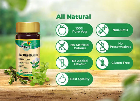 Zandu Brahmi 60 Capsule