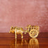 CREATUNIQ Brass Bullock Cart with Antique Polish