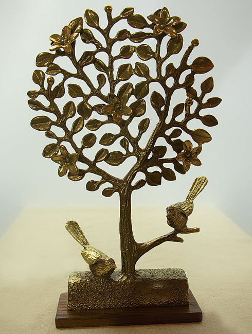 The India Craft House Brass Sculpture | Tree of Life