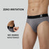 XYXX Aero Silver Cotton Briefs Ash Grey