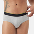 Bummer Modal Stretch Brief - Grey Melange
