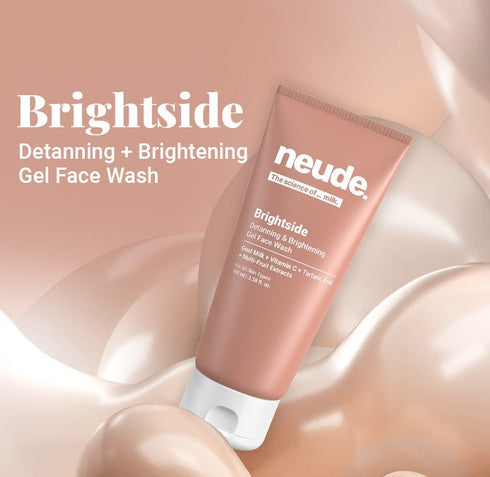 Neude Brightside - Skin Brightening And Detanning Gel Face Wash