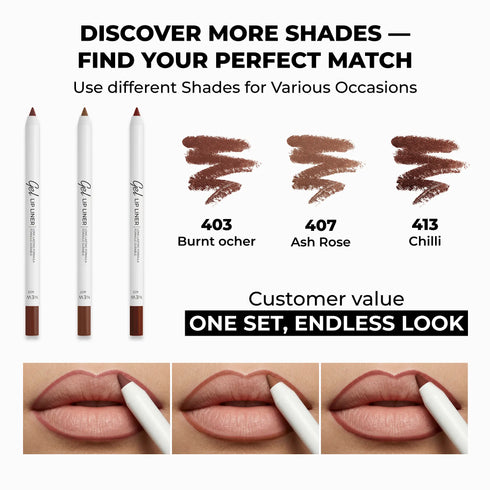 Lamel Soft Nude Lip Trio