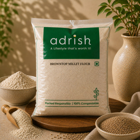 Adrish Organic Browntop Millet Flour