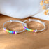 Meera Jaipur Bubbles baby silver bracelet
