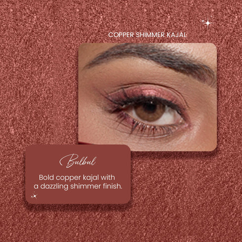 Parul Garg Beauty Bulbul - Copper Shimmer Bold Define Kajal