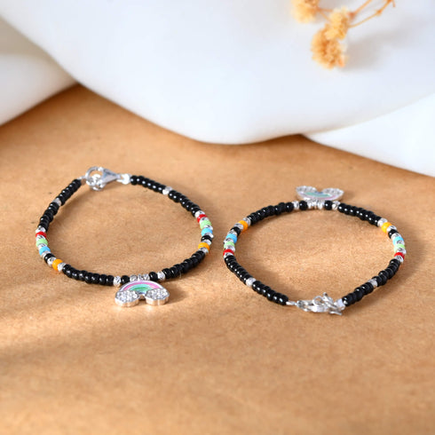 Meera Jaipur Buttercup baby silver bracelet