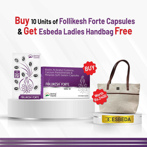 Healing Pharma Follikesh Forte Capsules