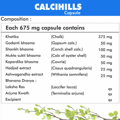 Herbal Hills Ayurveda Calcihills Capsules