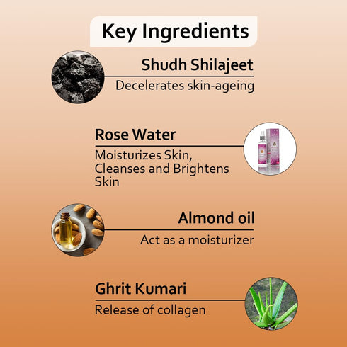 BIO RESURGE LIFE Black Gold Shilajit Cream 50Gm