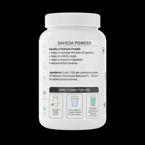 Krishna'S Herbal & Ayurveda Baheda Powder