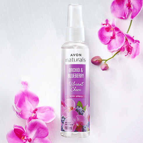 Avon Naturals Body Spritz Orchid And Blueberry