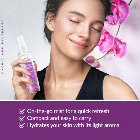 Avon Naturals Body Spritz Orchid And Blueberry