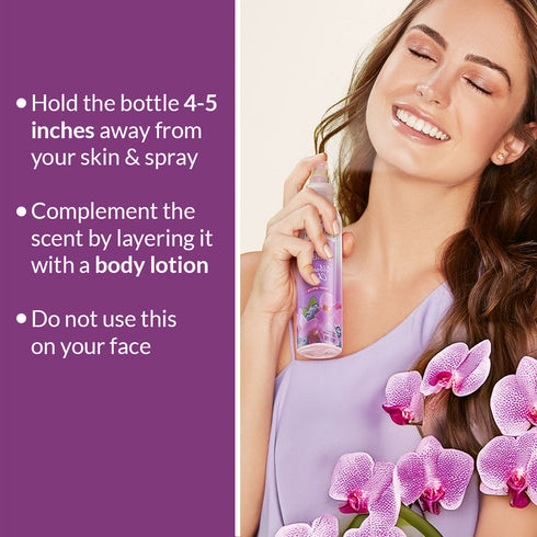 Avon Naturals Body Spritz Orchid And Blueberry