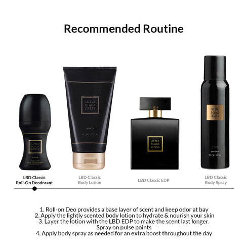 Avon Little Black Dress Roll | On Deodorant