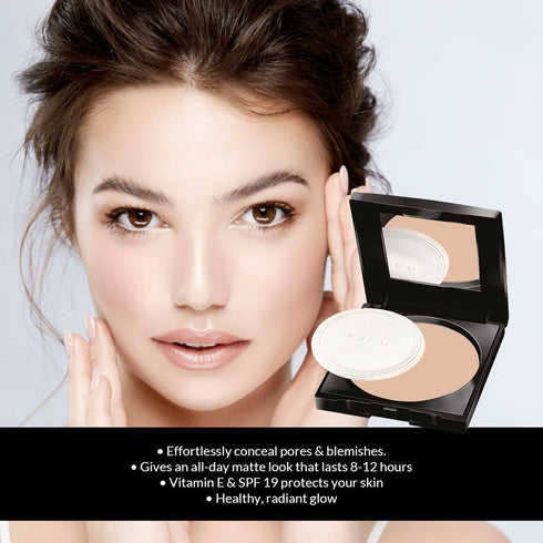 Avon Flawless True Matte Pressed Powder | Natural