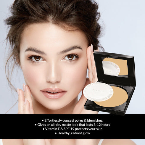 Avon Flawless True Matte Pressed Powder | Oriental