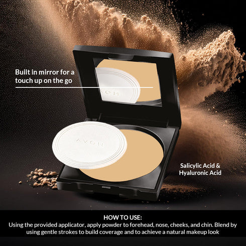 Avon Flawless True Matte Pressed Powder | Oriental